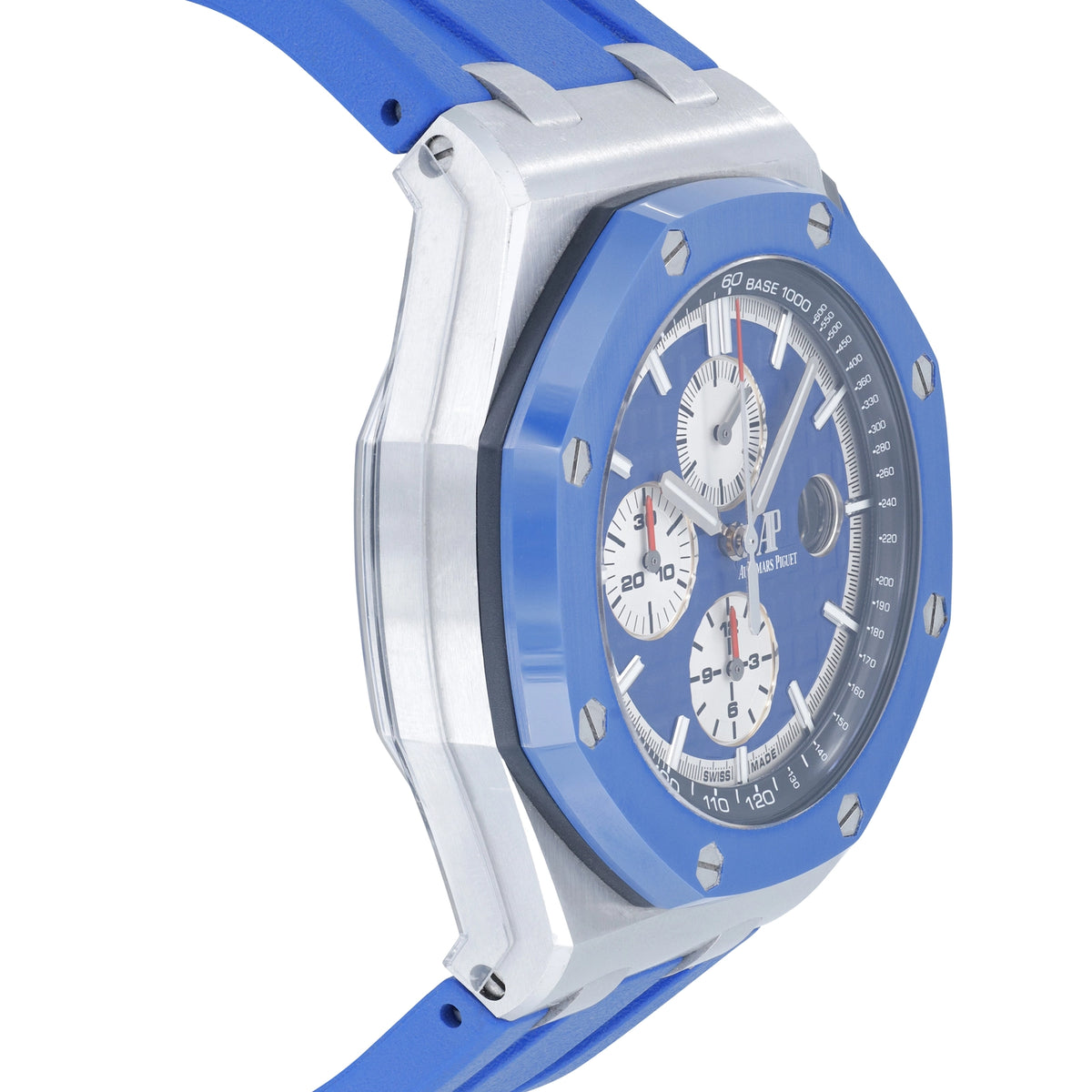 Audemars Piguet Offshore Selfwinding Chronograph "Russian Flag" 26400SO.OO.A502CA.01 Blue Dial on Rubber Strap 2020