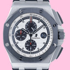 Audemars Piguet Royal Oak Offshore Chronograph 26400SO.OO.A002CA.01 Silver Dial on Rubber Strap 2020