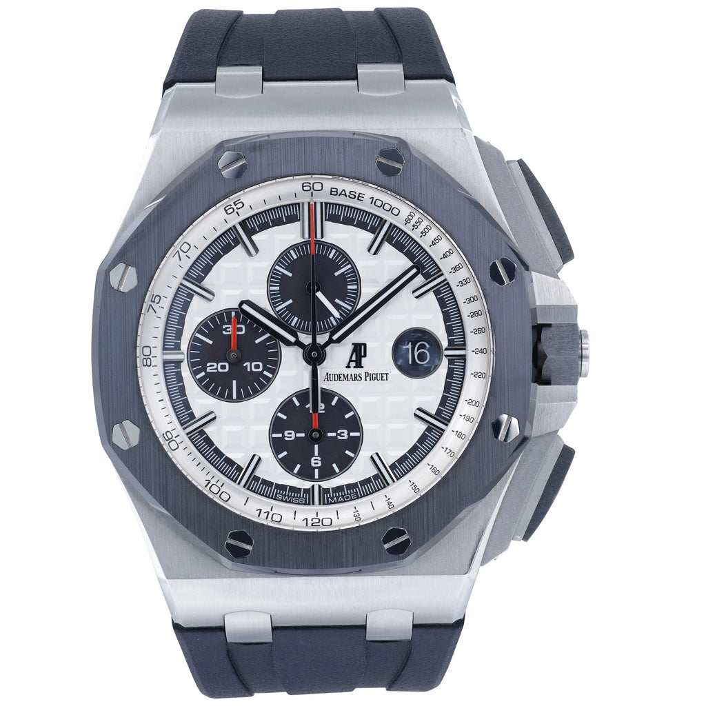 Audemars Piguet Royal Oak Offshore Chronograph 26400SO.OO.A002CA.01 Silver Dial on Rubber Strap 2020