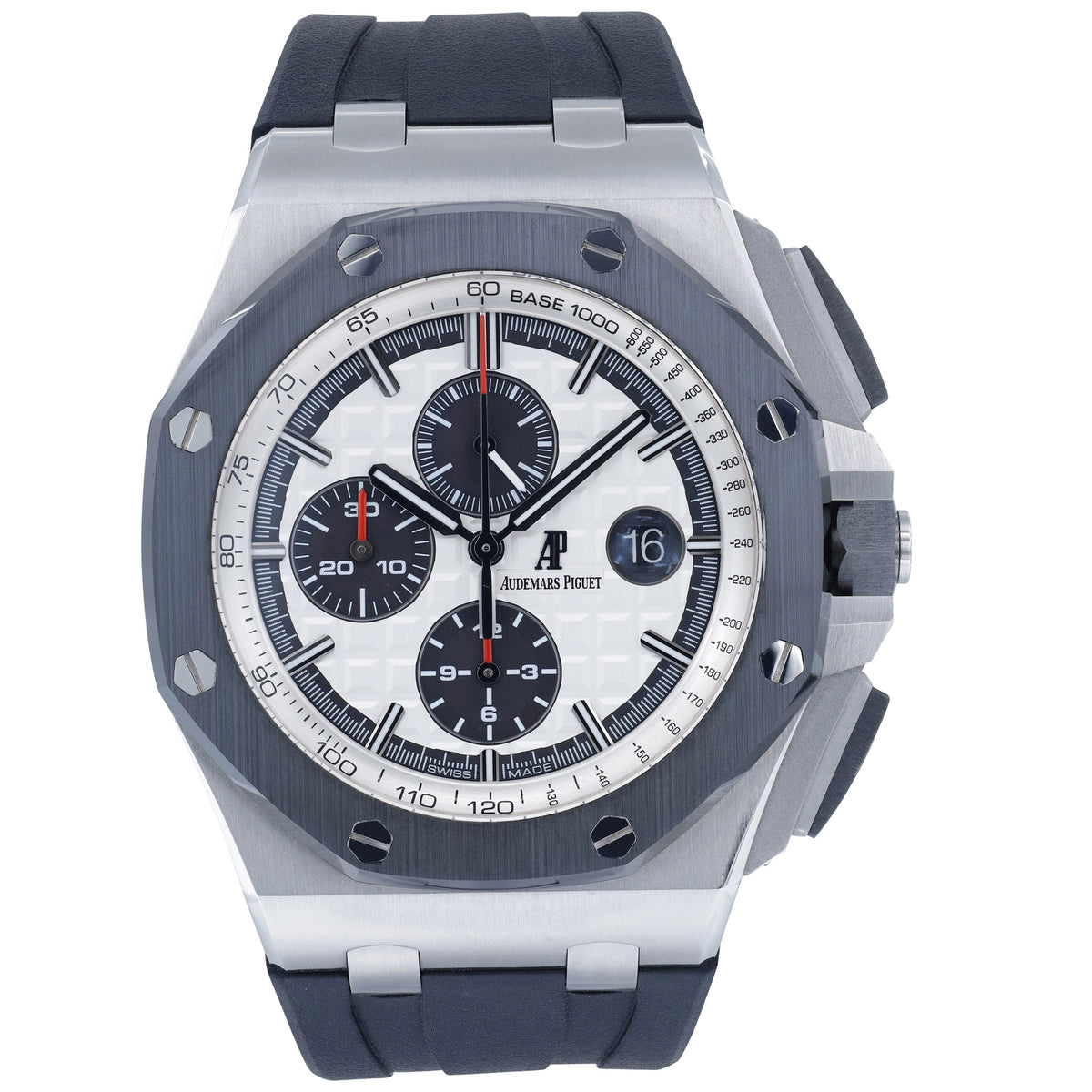 Audemars Piguet Royal Oak Offshore Chronograph 26400SO.OO.A002CA.01 Silver Dial on Rubber Strap 2020