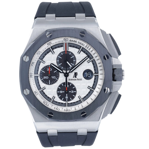Audemars Piguet Royal Oak Offshore Chronograph 26400SO.OO.A002CA.01 Silver Dial on Rubber Strap 2020