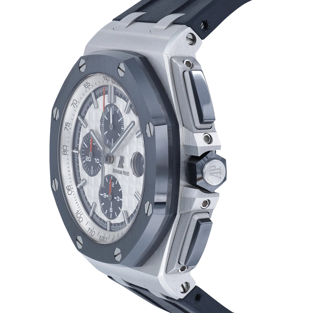 Audemars Piguet Royal Oak Offshore Chronograph 26400SO.OO.A002CA.01 Silver Dial on Rubber Strap 2020