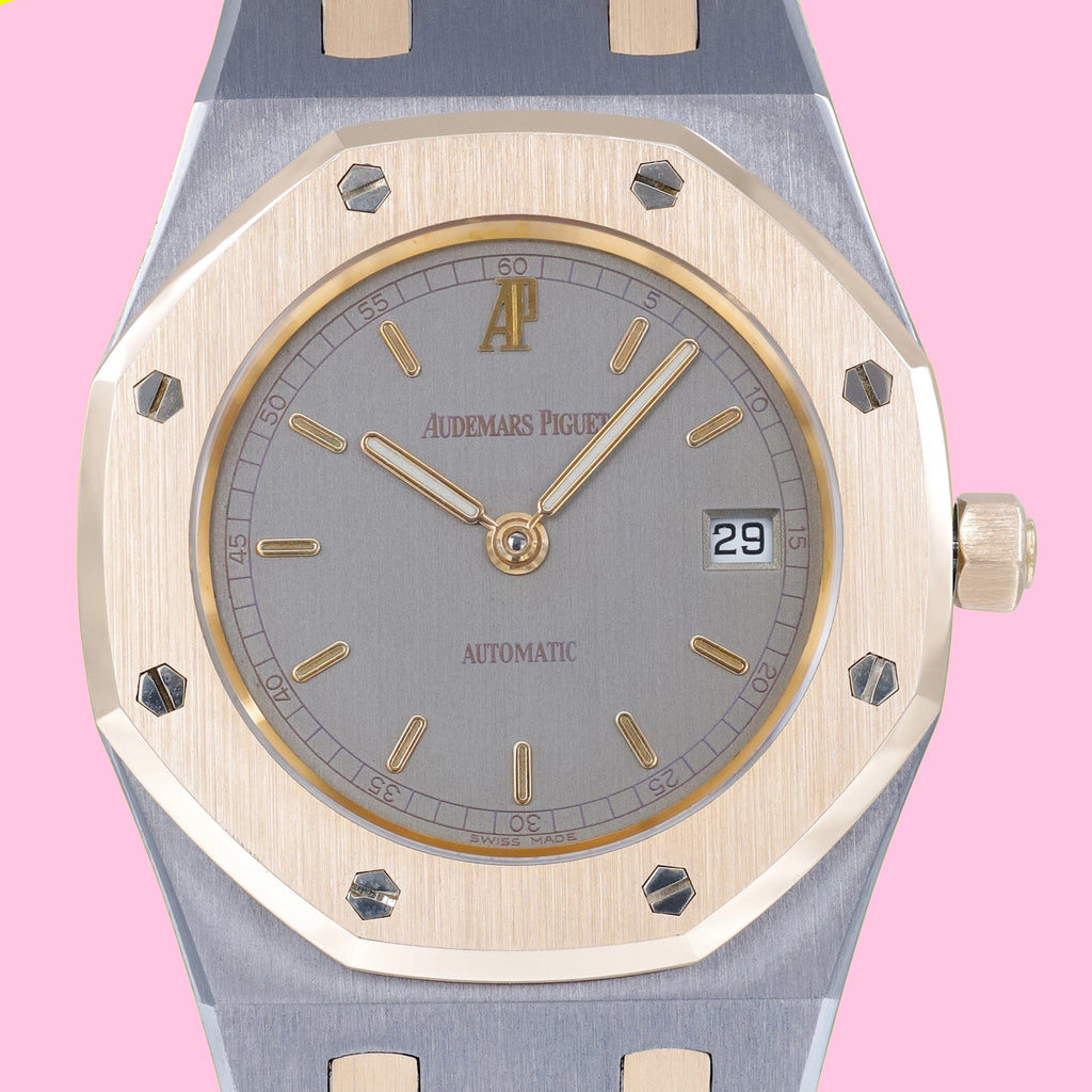 Audemars Piguet Royal Oak 14470TR Grey Dial on 18K Rose Gold 2001