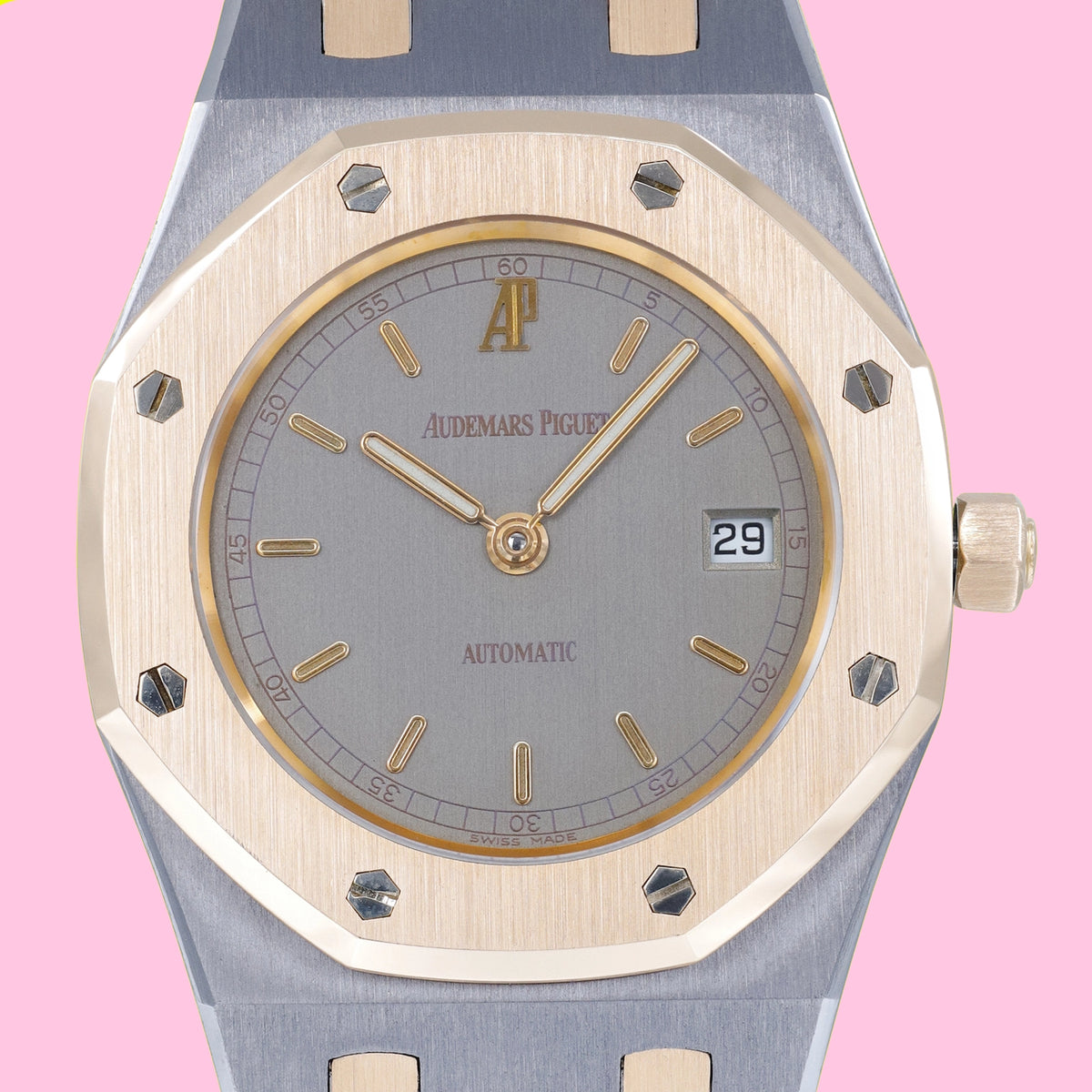 Audemars Piguet Royal Oak 14470TR Grey Dial on 18K Rose Gold 2001