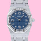 Audemars Piguet Royal Oak Lady 67365ST Blue Dial on Stainless steel 2019