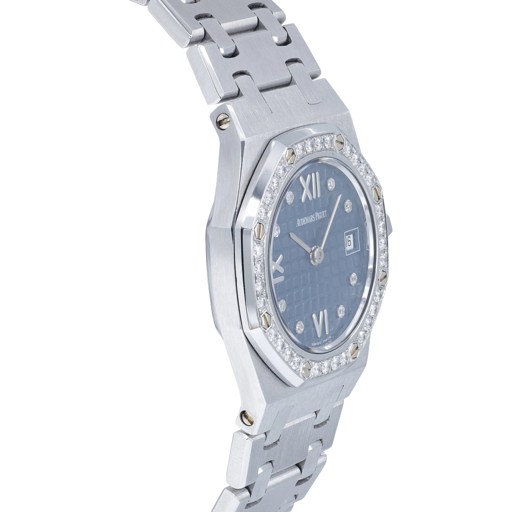 Audemars Piguet Royal Oak Lady 67365ST Blue Dial on Stainless steel 2019
