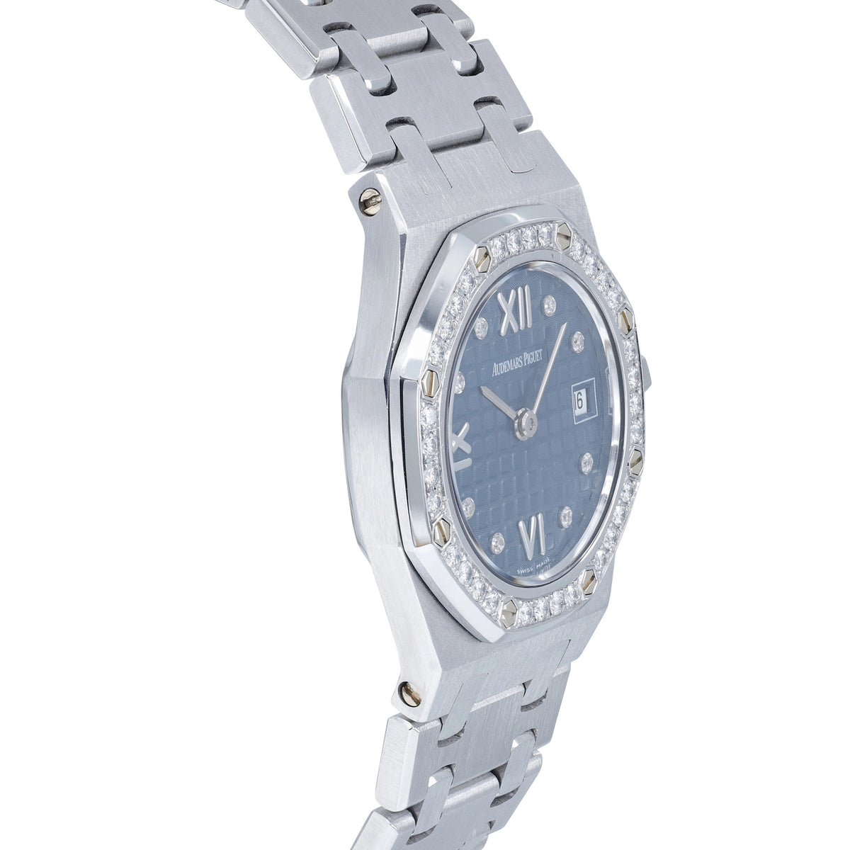 Audemars Piguet Royal Oak Lady 67365ST Blue Dial on Stainless steel 2019