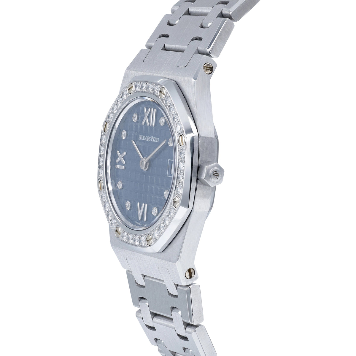Audemars Piguet Royal Oak Lady 67365ST Blue Dial on Stainless steel 2019