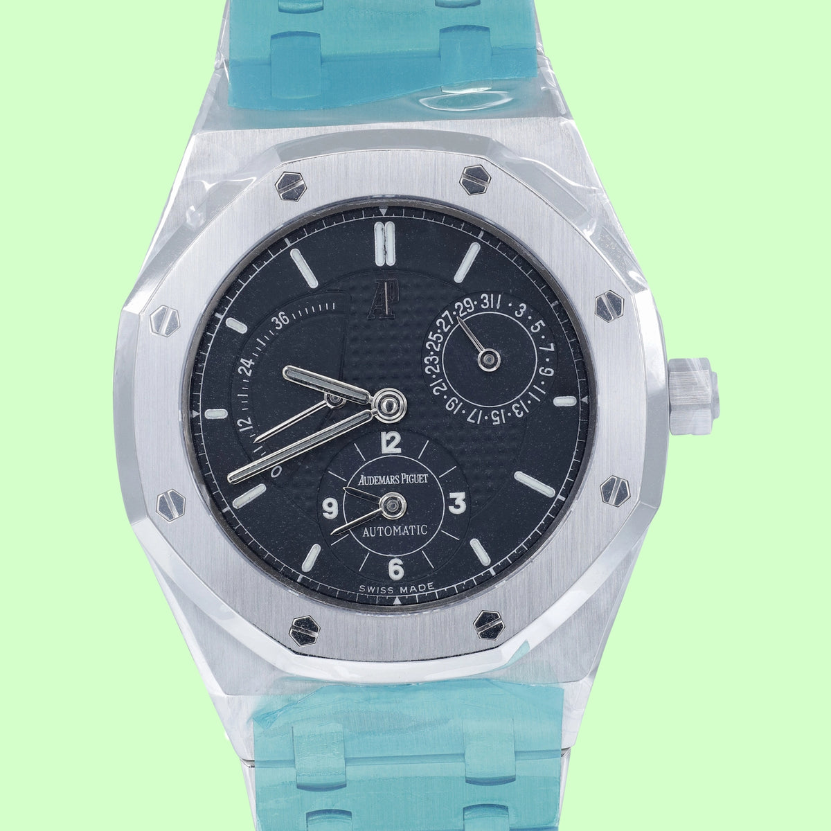 Audemars Piguet Royal Oak 25730ST Black Dial on Stainless steel 1997