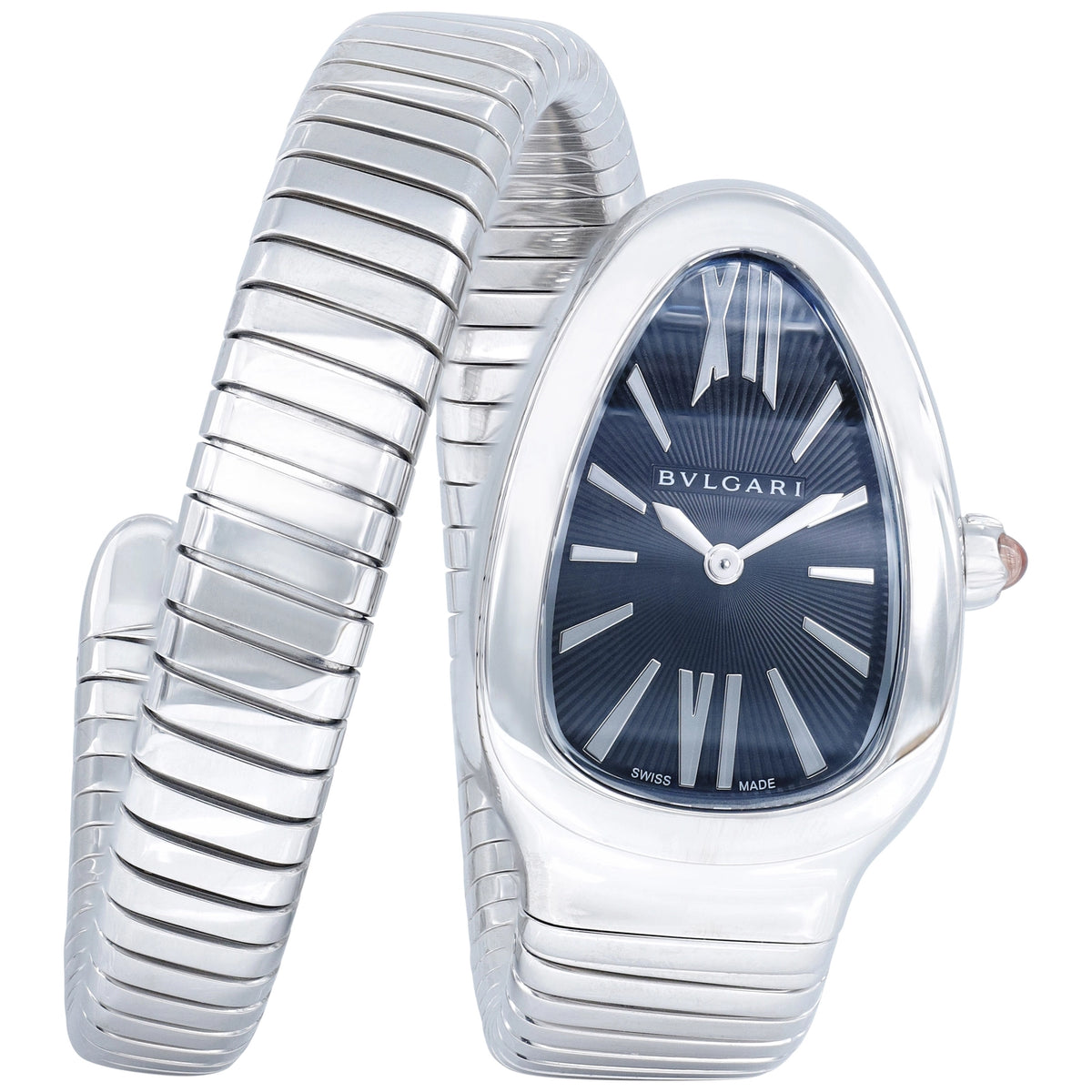 Bulgari Serpenti W7439 Black Dial on Stainless steel 2026
