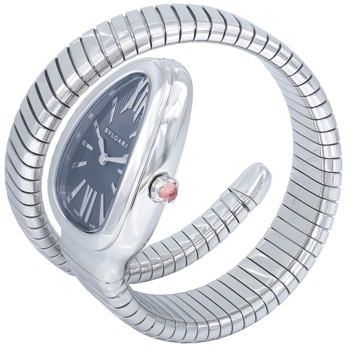 Bulgari Serpenti W7439 Black Dial on Stainless steel 2026