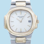 Patek Philippe Nautilus 4700/1 White Dial on Stainless Steel & Yellow Gold