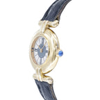 Cartier Colisee 590002 White Dial on Leather