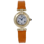 Cartier Colisée 1902 White Dial on Leather
