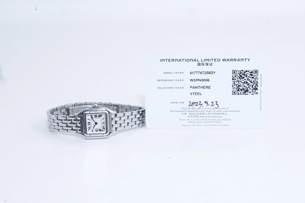 Cartier Panthère WSPN0006 Silver Dial on Bracelet 2023