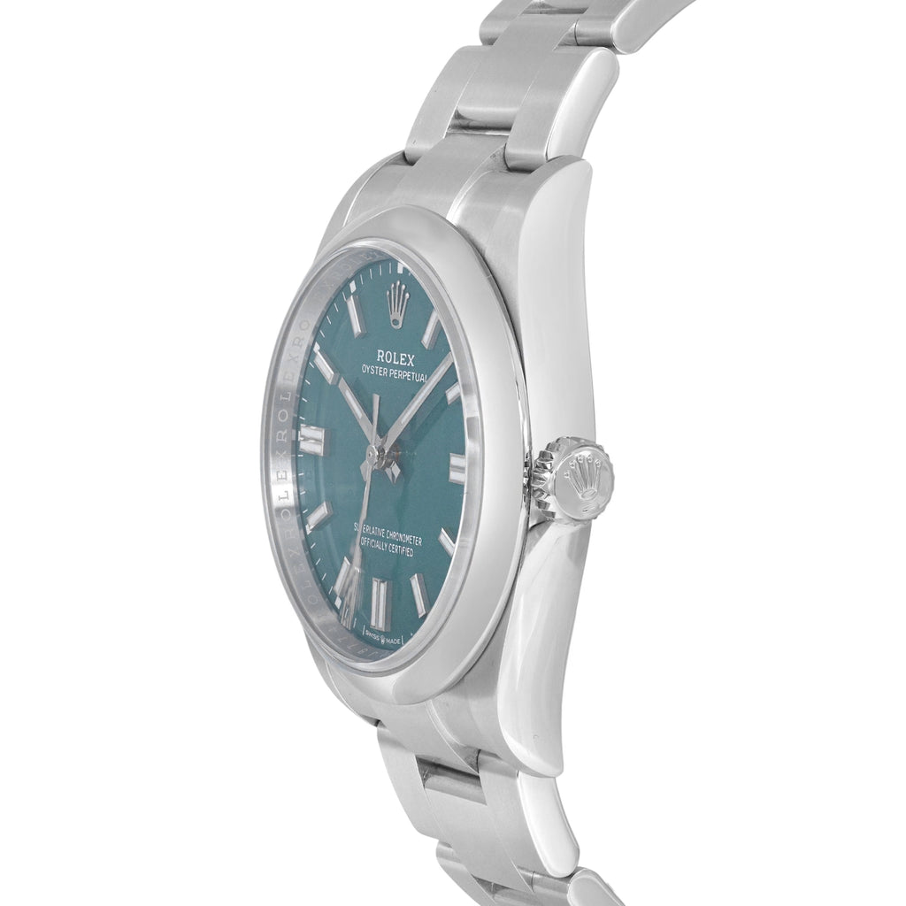 Rolex Oyster Perpetual 36 126000 Green Index Dial on Oyster 2025