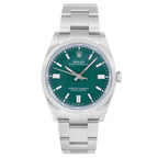 Rolex Oyster Perpetual 36 126000 Green Index Dial on Oyster 2025