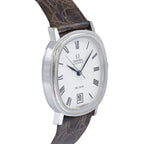 Omega De Ville Automatic 162.00.63 White Leather