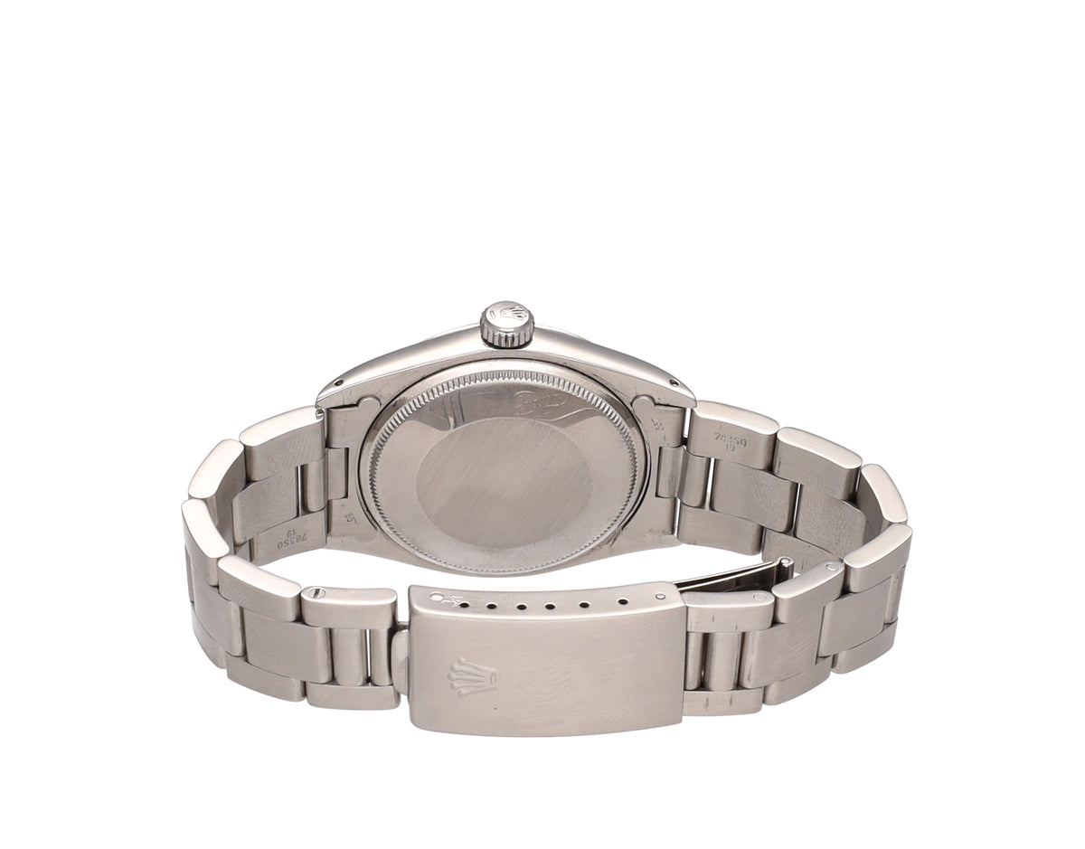 Rolex Oyster Perpetual Date 1500 Silver Dial on Steel 1973