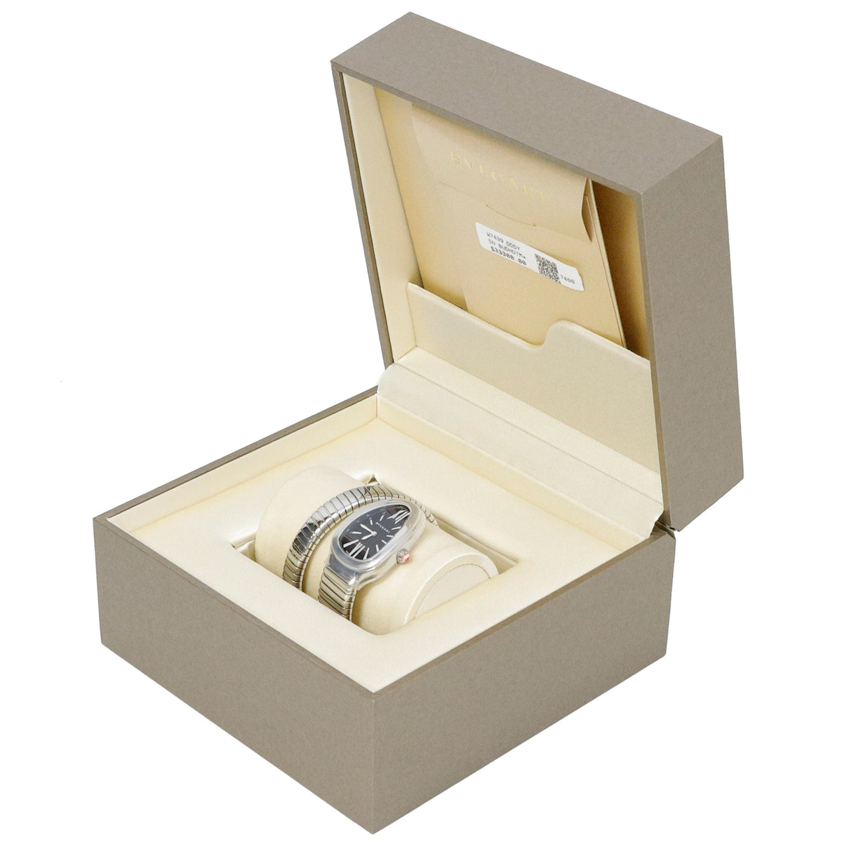 Bulgari Serpenti W7439 Black Dial on Stainless steel 2026