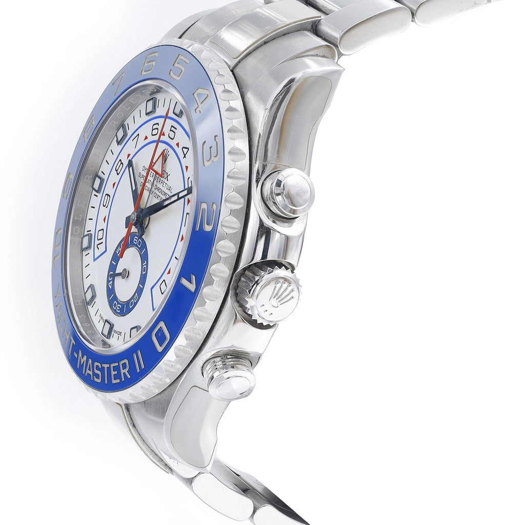 Rolex Yacht-Master II 116680 Matt White Dial on Oyster 2021