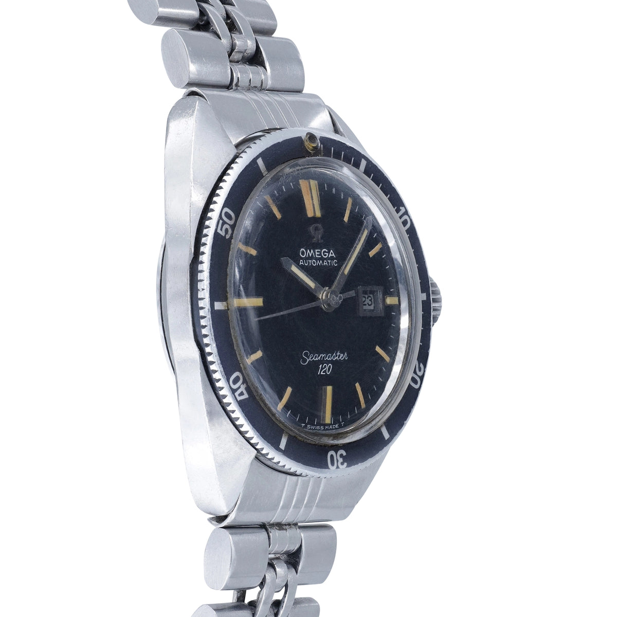 Omega Seamaster 120 568.007 Black Stainless steel