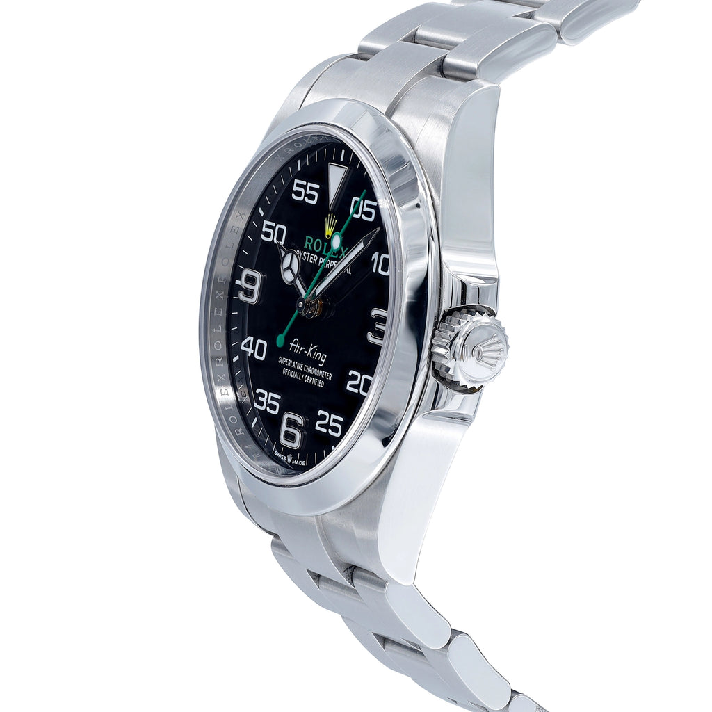 Rolex Air-King 126900 Black Dial on Oyster 2023