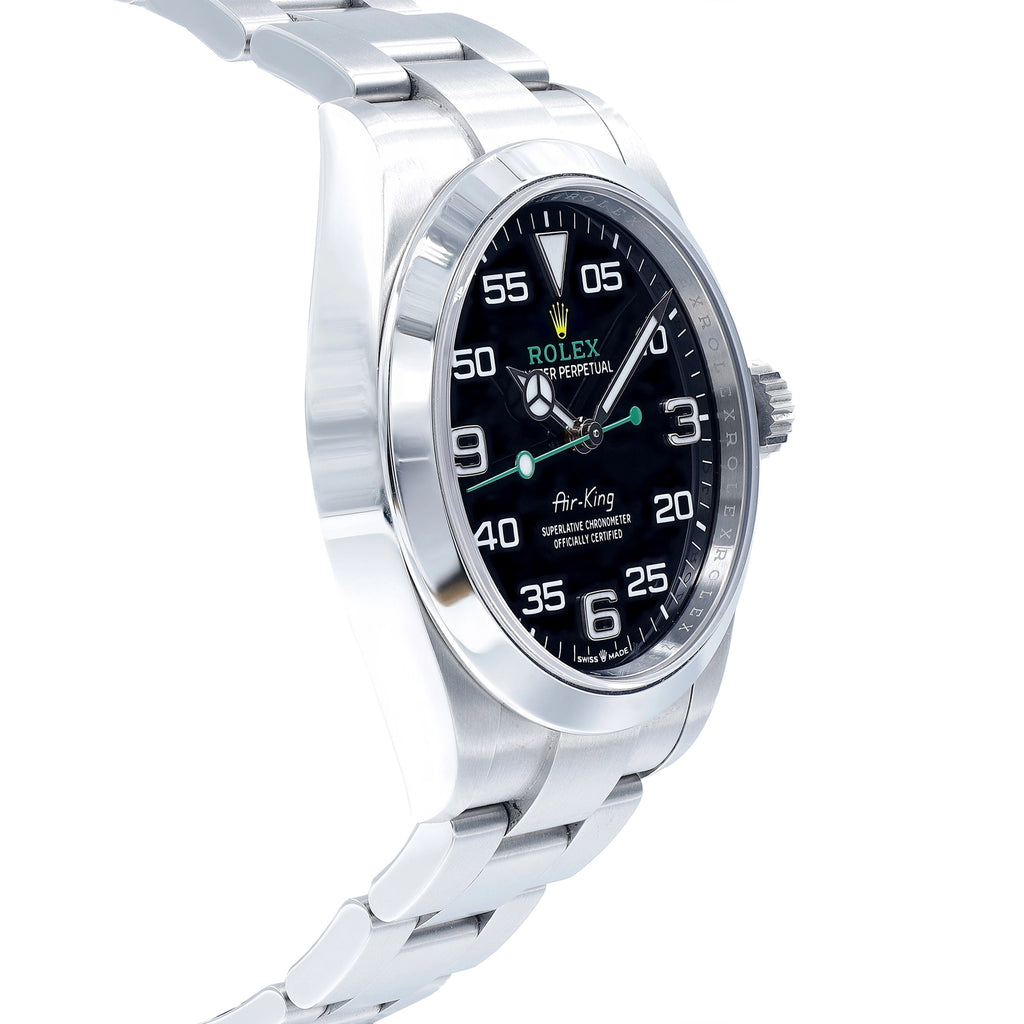 Rolex Air-King 126900 Black Dial on Oyster 2023