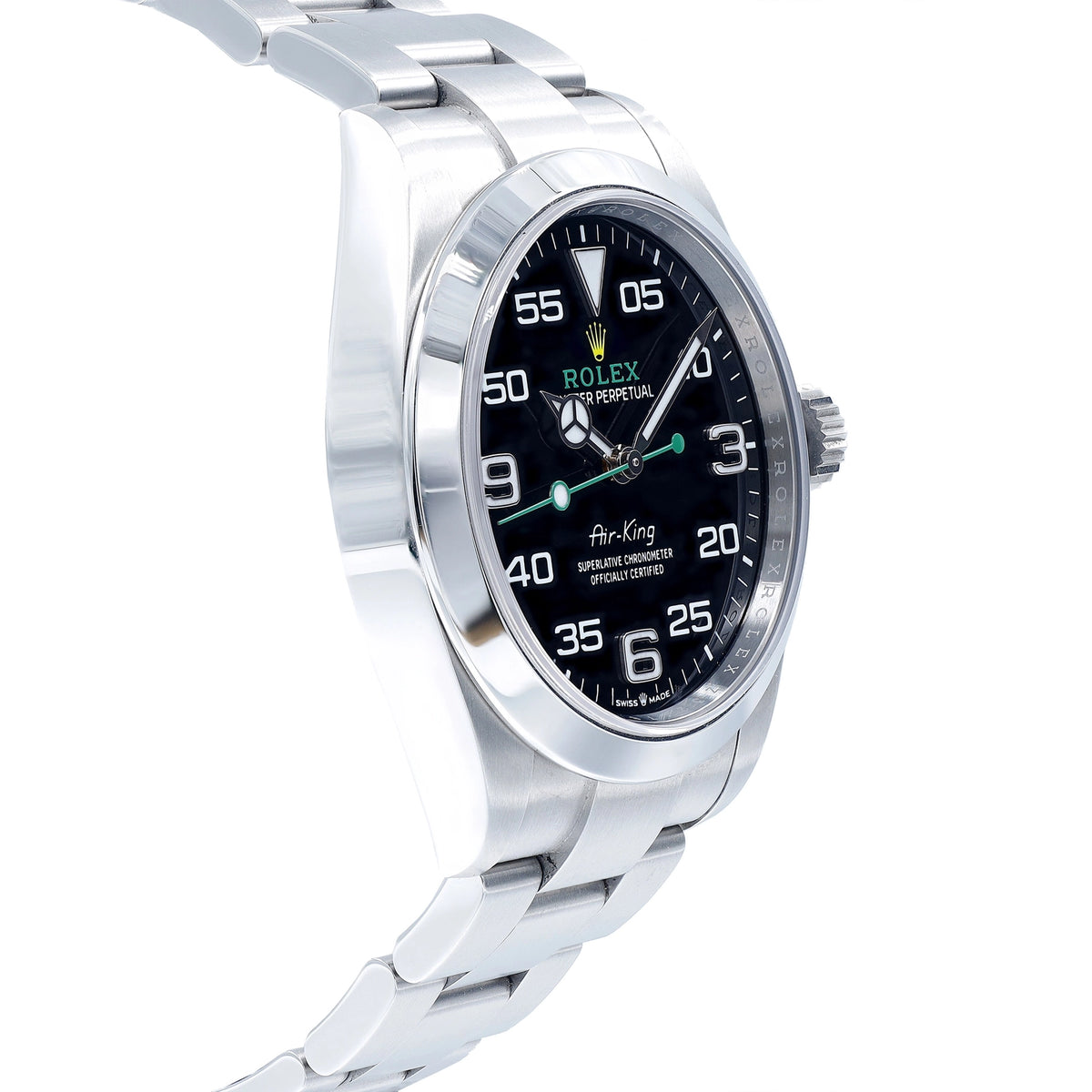 Rolex Air-King 126900 Black Dial on Oyster 2023