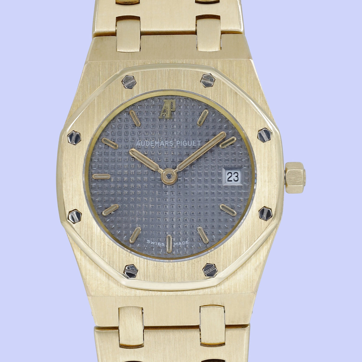Audemars Piguet Royal Oak 66270ST Black Dial on Yellow Gold