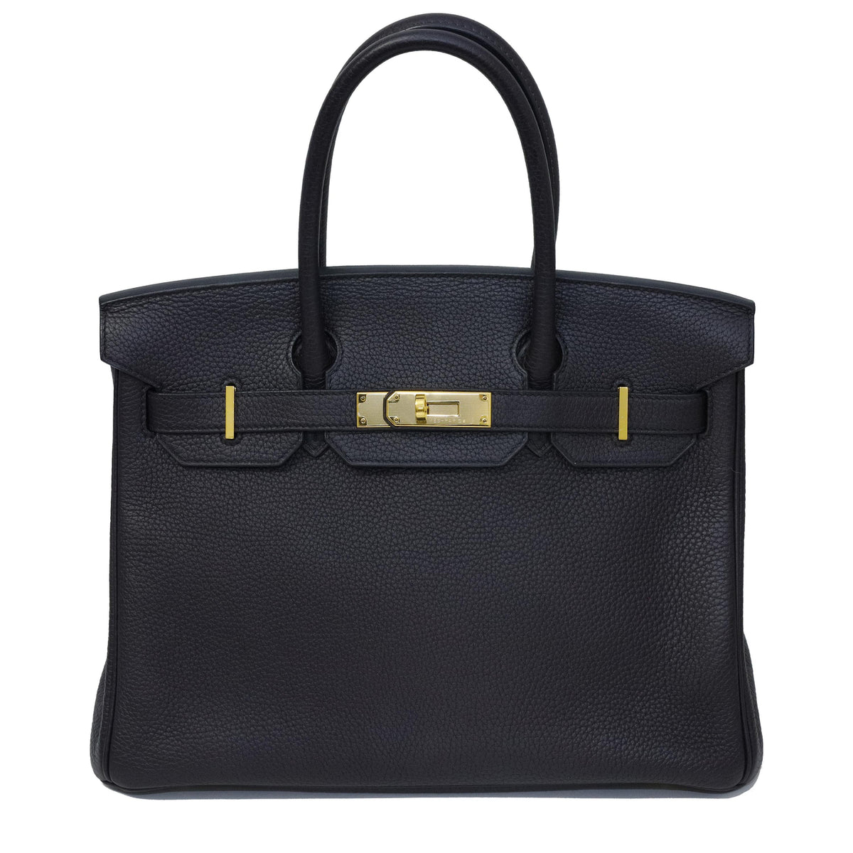 Hermès Birkin 30 Noir Togo Gold Hardware 2015