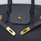 Hermès Birkin 30 Noir Togo Gold Hardware 2015