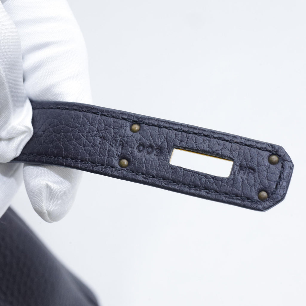 Hermès Birkin 30 Noir Togo Gold Hardware 2015