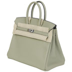 Hermès Birkin 25 Sauge Swift Palladium Hardware 2015