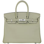 Hermès Birkin 25 Sauge Swift Palladium Hardware 2015