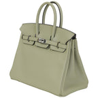 Hermès Birkin 25 Sauge Swift Palladium Hardware 2015