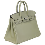 Hermès Birkin 25 Sauge Swift Palladium Hardware 2015