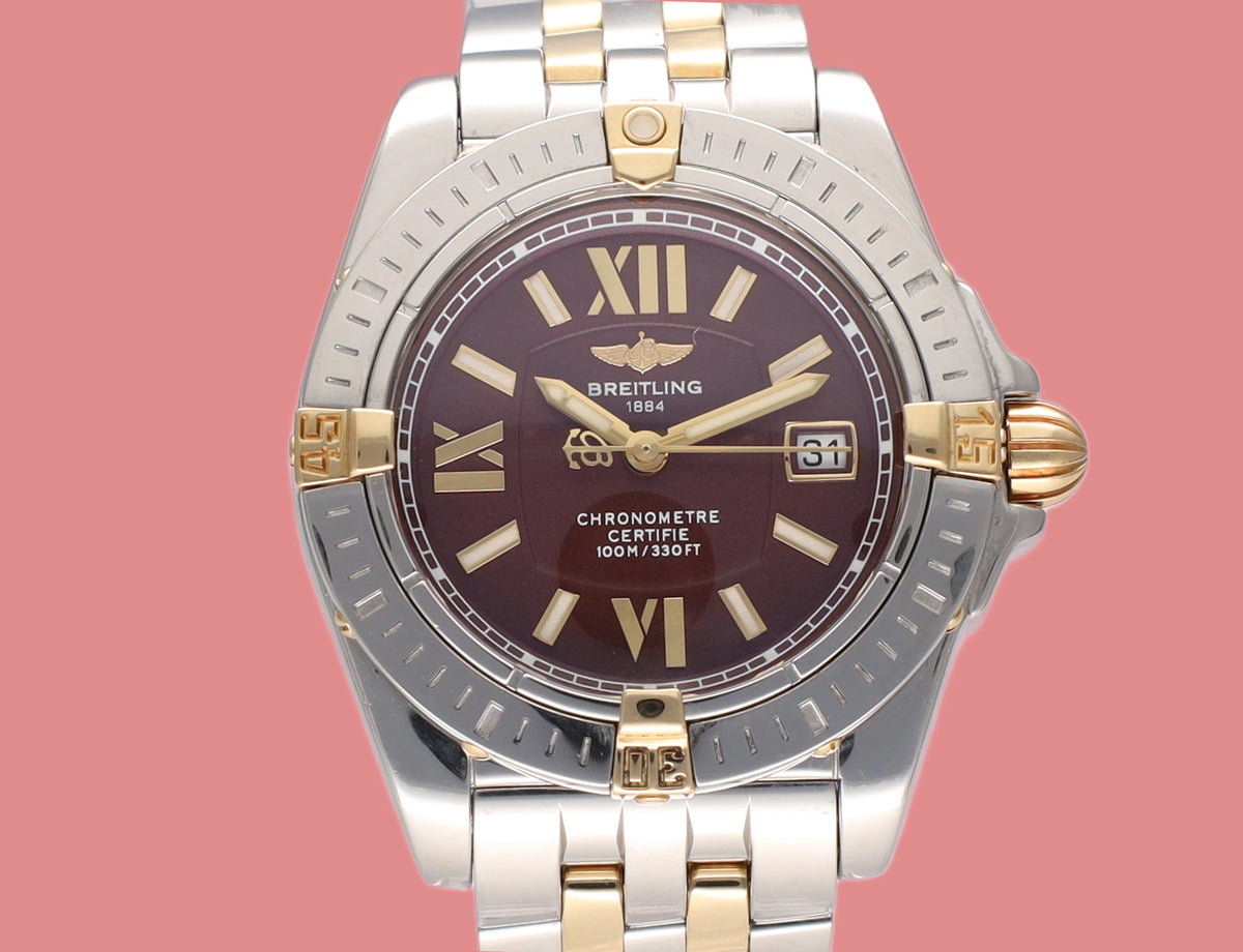 Breitling Cockpit B71356 Brown Gold/Steel 2012