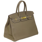 Hermès Birkin 35 Etoupe Togo Gold Hardware 2018