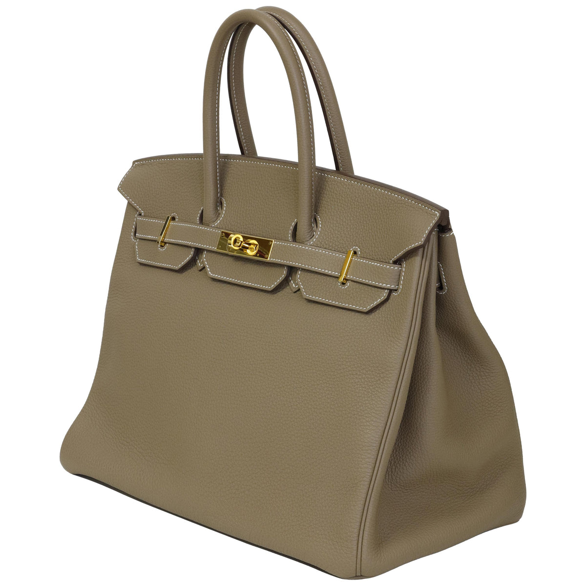 Hermès Birkin 35 Etoupe Togo Gold Hardware 2018