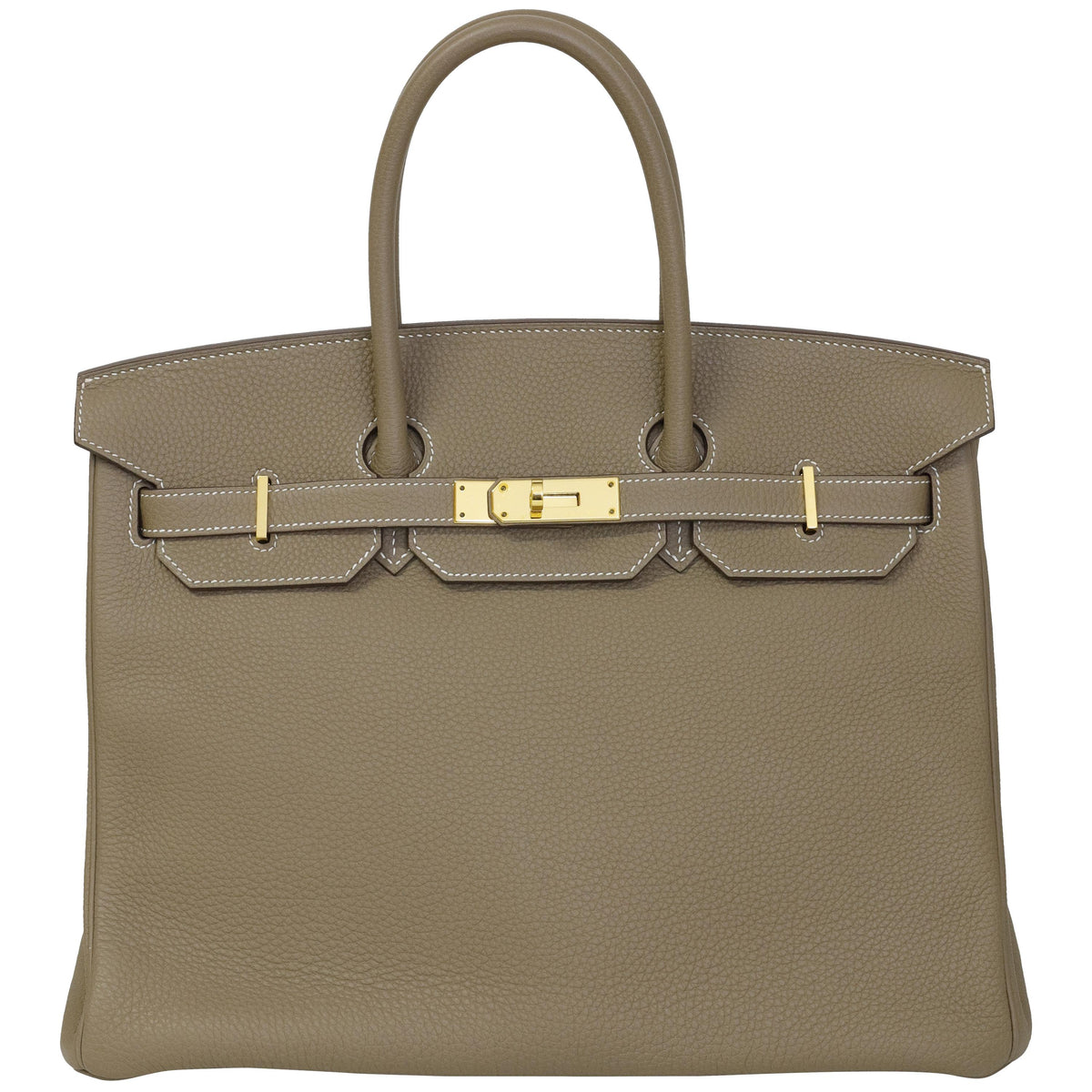 Hermès Birkin 35 Etoupe Togo Gold Hardware 2018