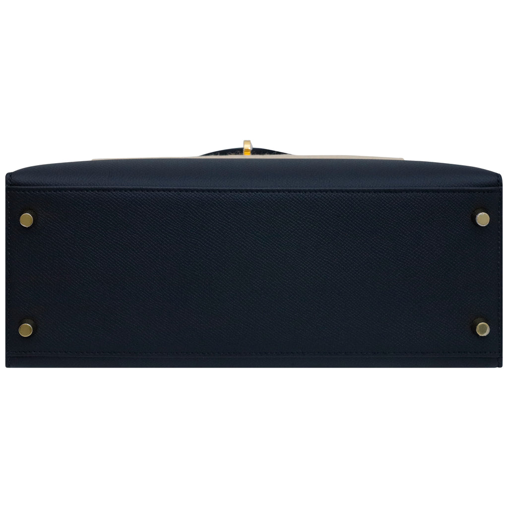 Hermes Kelly II Sellier 28 Epsom Calfskin 69 Noir