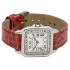 Cartier Panthère W4PN0008 Silver Dial on Leather