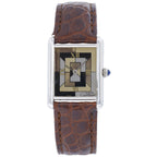 Cartier Tank 1616 Art Deco Dial on Leather 1995