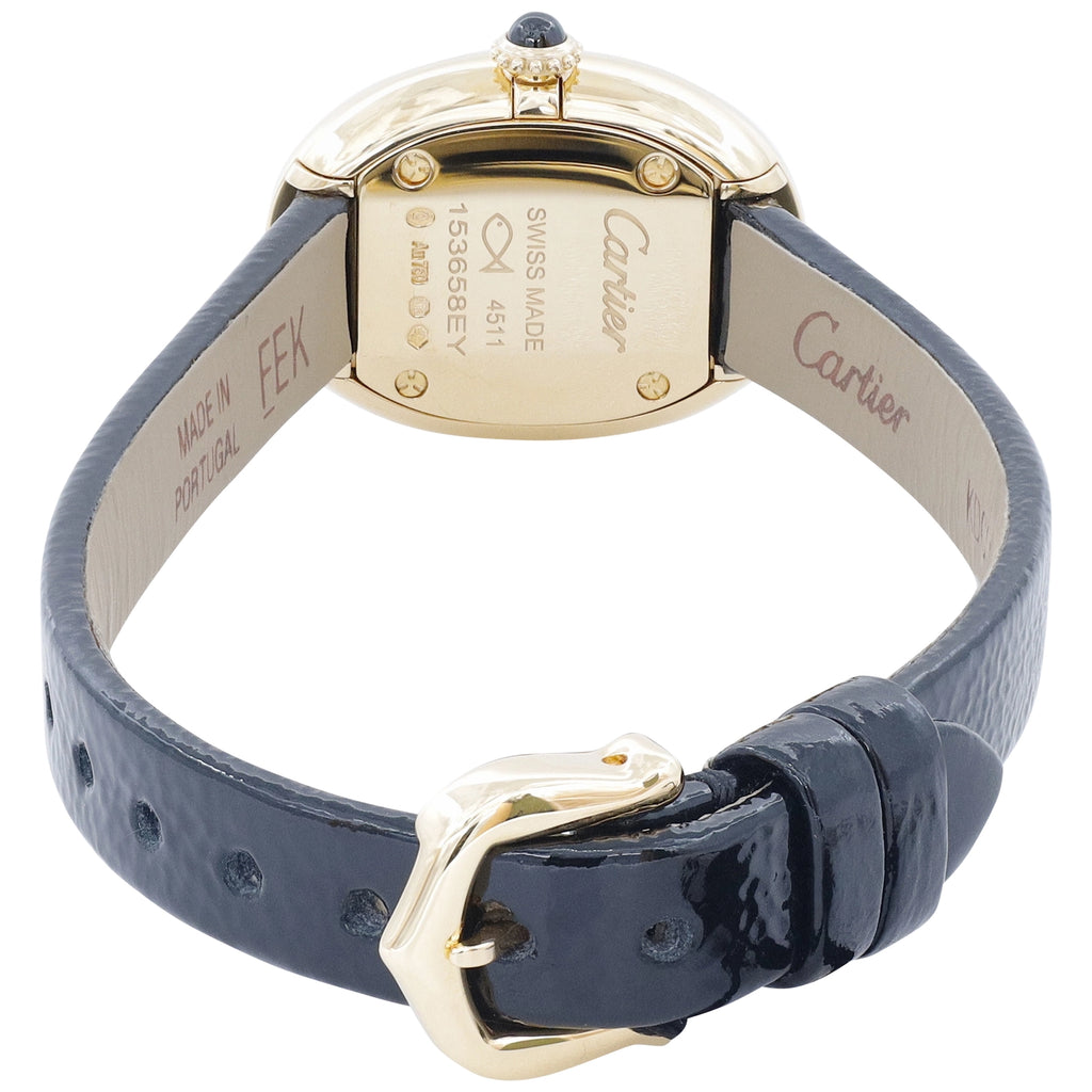 Cartier Baignoire Mini WGBA0040 Black Dial on Leather 2026