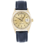 Rolex Day-Date 18038 Champagne Dial on Leather