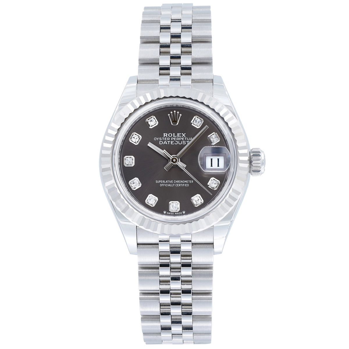 Rolex Lady-Datejust 279174 Grey Dial on Stainless Steel 2024