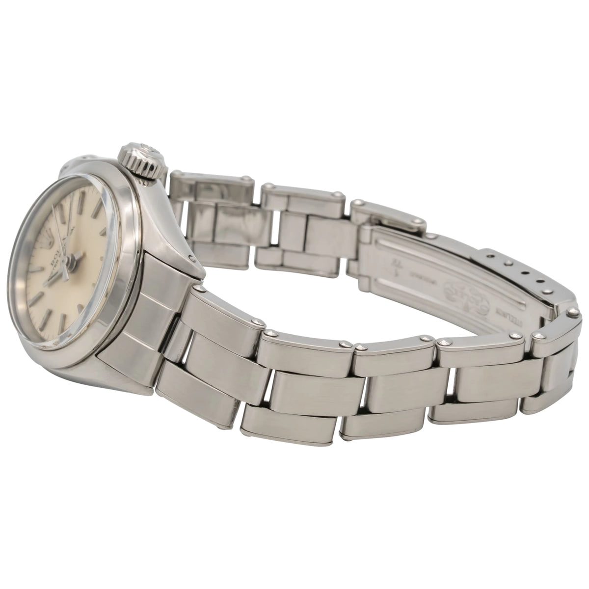 Rolex Oyster Perpetual 6618 Silver Dial on Stainless Steel 1972