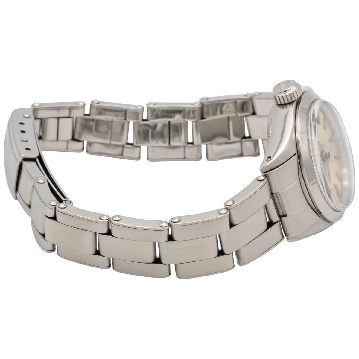 Rolex Oyster Perpetual 6618 Silver Dial on Stainless Steel 1972