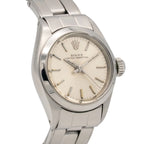 Rolex Oyster Perpetual 6618 Silver Dial on Stainless Steel 1972